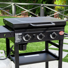 Load image into Gallery viewer, New! Char-Griller® Flat Iron® 3-Burner Gas Griddle