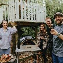 Load image into Gallery viewer, DeliVita Wood-Fired Oven Very Black with Starter Pack