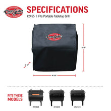 Load image into Gallery viewer, Char-Griller® Portable Charcoal Grill Cover
