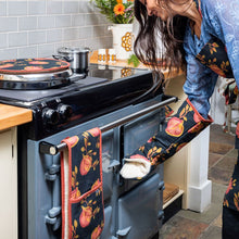 Load image into Gallery viewer, AGA Pomegranate Black Apron