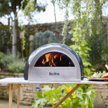 Load image into Gallery viewer, DeliVita Wood-Fired Oven Hale Grey with Starter Pack