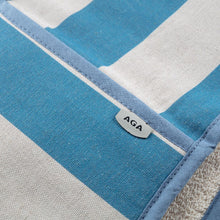 Load image into Gallery viewer, AGA Marina Blue Stripe Double Oven Glove