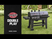 Load and play video in Gallery viewer, New! Char-Griller® Double Play® Gas & Charcoal Grill