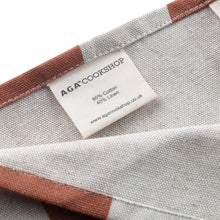 Load image into Gallery viewer, AGA Driftwood Brown Stripe Tea Towel