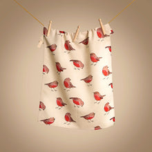 Load image into Gallery viewer, AGA Garden Robin Tea Towel