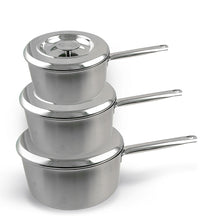Load image into Gallery viewer, AGA Stainless Steel Saucepan Set
