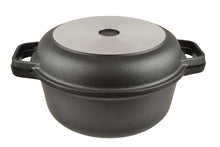 Load image into Gallery viewer, AGA Cast Aluminium 24cm Round Casserole with Skillet Lid
