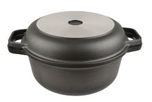 Load image into Gallery viewer, AGA Cast Aluminium 24cm Round Casserole with Skillet Lid