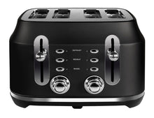 Load image into Gallery viewer, Rangemaster Classic 4 Slice Toaster Black