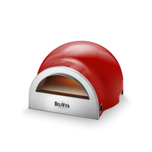 Load image into Gallery viewer, DeliVita Eco Gas Oven Chilli Red with Starter Pack
