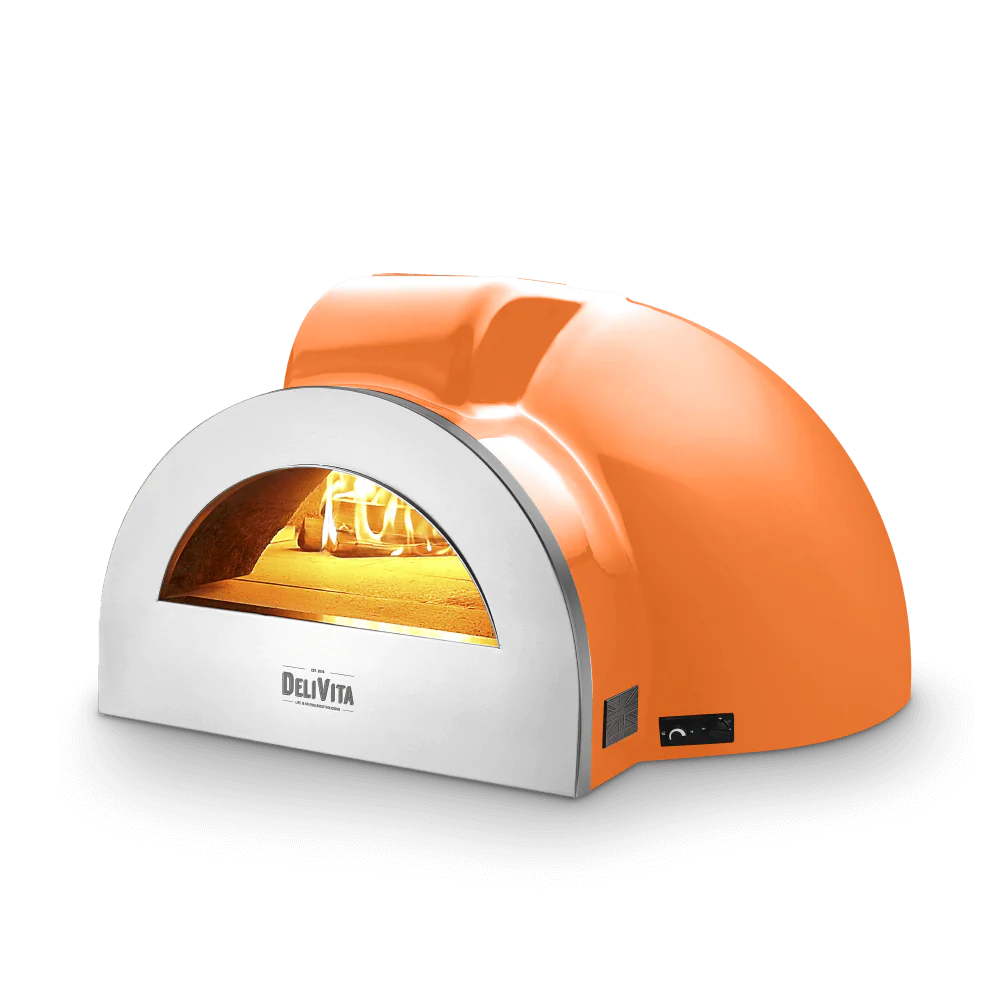 DeliVita Pro Dual Fuel Oven Orange Blaze