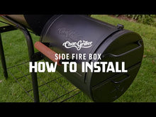 Load and play video in Gallery viewer, Char-Griller® Wrangler Charcoal Barrel Grill
