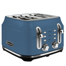 Load image into Gallery viewer, Rangemaster Classic 4 Slice Toaster Stone Blue
