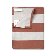 Load image into Gallery viewer, AGA Driftwood Brown Stripe Tea Towel
