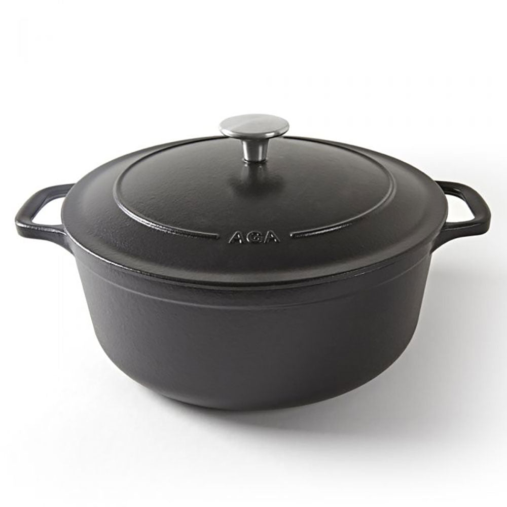 AGA Cast Iron 16cm Casserole Black – AGA Cookware