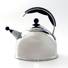Load image into Gallery viewer, AGA Polished Stainless Steel Whistling Kettle
