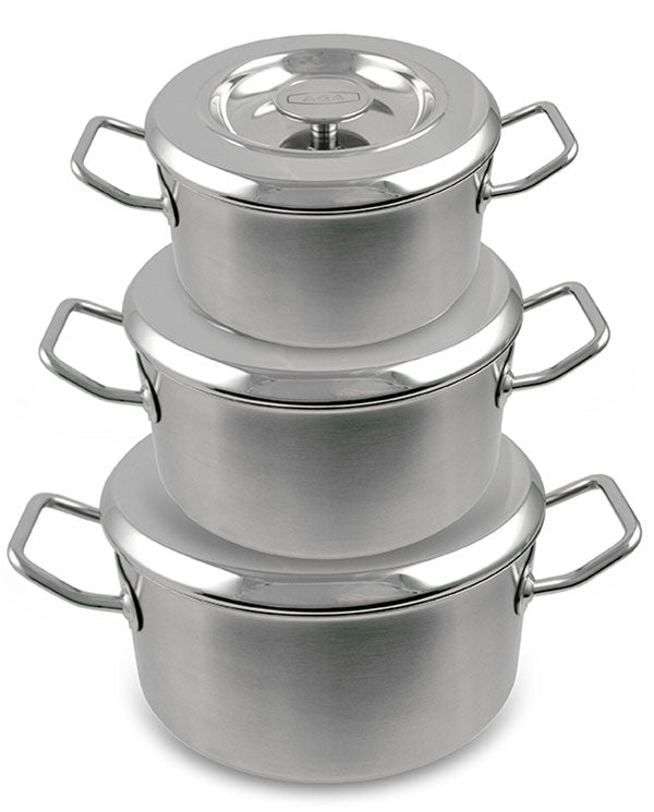 AGA Stainless Steel Casserole Set