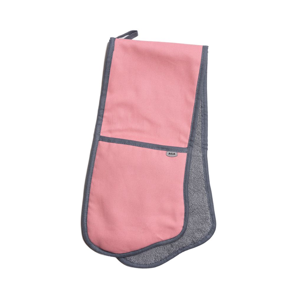 AGA Old Rose Double Oven Glove