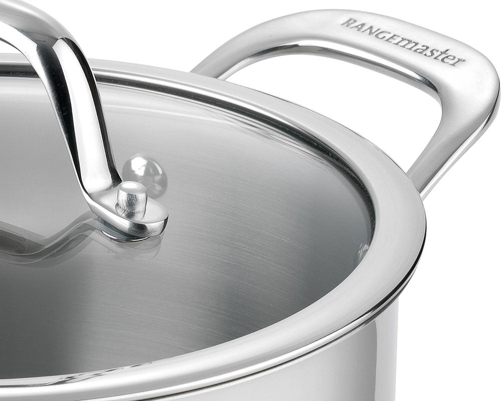 Rangemaster 20cm Casserole with Glass Lid