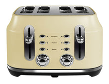 Load image into Gallery viewer, Rangemaster Classic 4 Slice Toaster Cream
