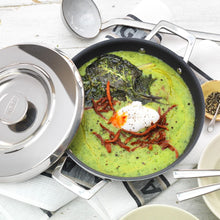 Load image into Gallery viewer, AGA Stainless Steel Non-Stick Shallow Casserole 24cm
