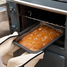 Load image into Gallery viewer, Half Size Hard Anodised Deep AGA Roasting Tin
